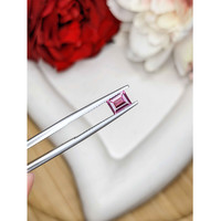 0.67 Ct. Purplish Pink Rhodolite Garnet from Ceylon (Sri Lanka) Life Style