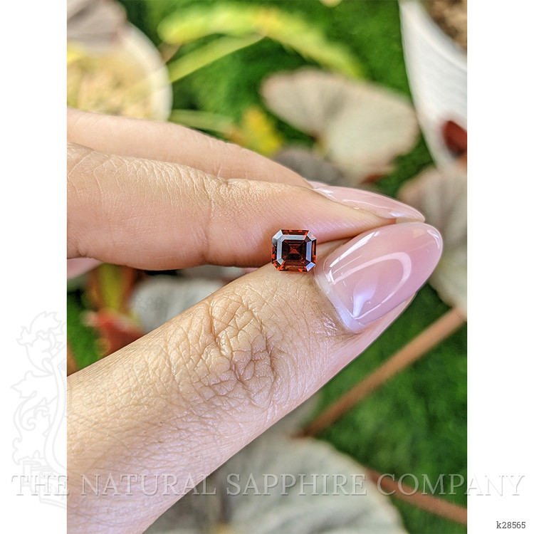 1.00 Ct. Orange Hessonite Garnet from Madagascar