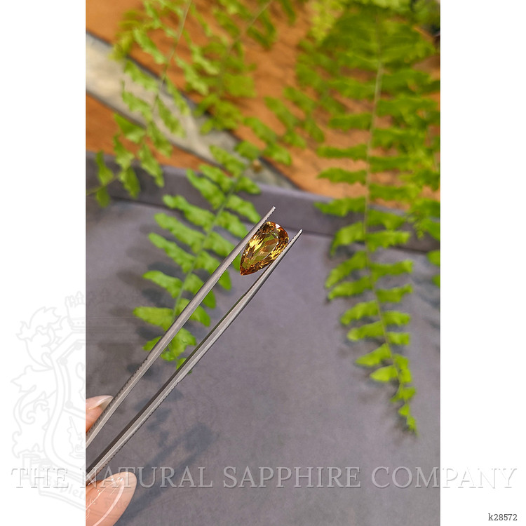 4.94 Ct. Yellowish Orange Precious Topaz from Brazil