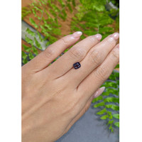 1.26 Ct. Bluish Purple Spinel from Burma (Myanmar) Life Style
