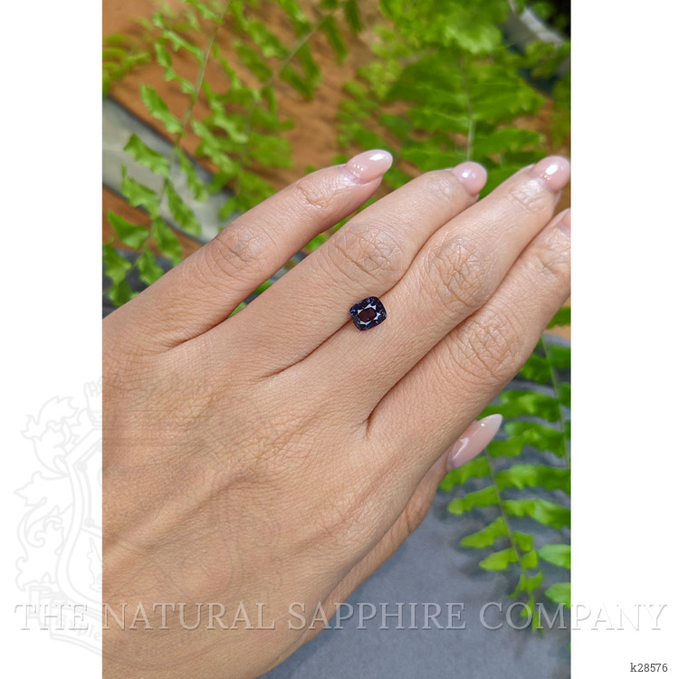 1.26 Ct. Bluish Purple Spinel from Burma (Myanmar)