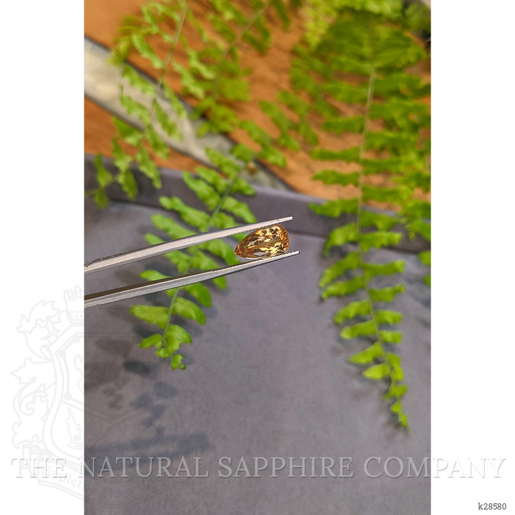 4.30 Ct. Yellowish Orange Precious Topaz from Brazil