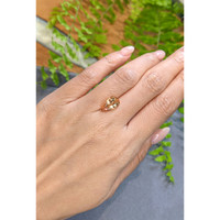 4.30 Ct. Yellowish Orange Precious Topaz from Brazil Life Style