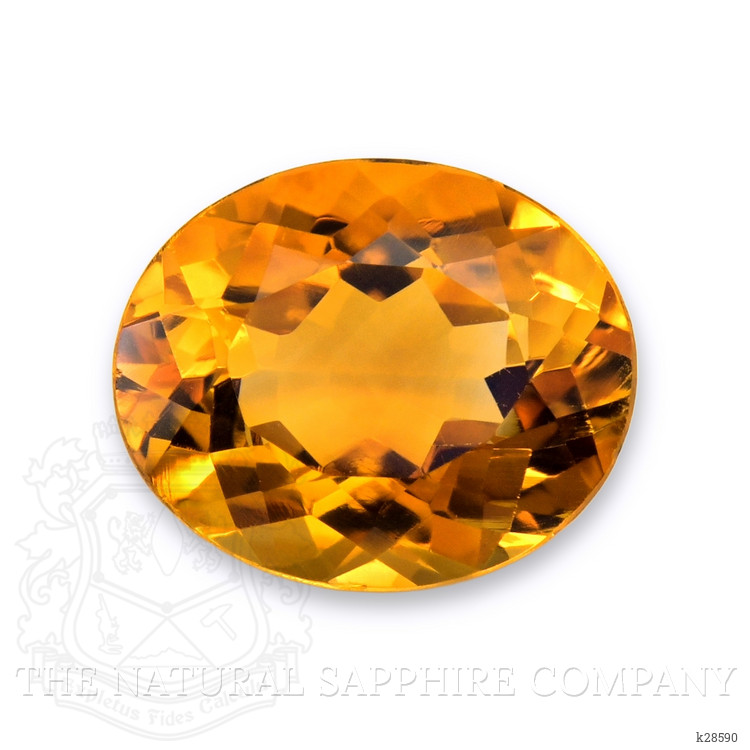 4.45 Ct. Yellowish Orange Citrine from Brazil