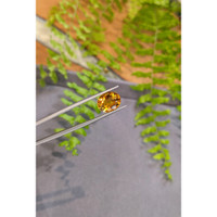 4.45 Ct. Yellowish Orange Citrine from Brazil Life Style