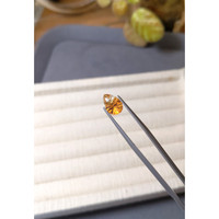 1.89 Ct. Yellowish Orange Citrine from Brazil Life Style