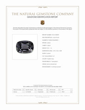 1.16 Ct. Purplish Grey Spinel from Burma (Myanmar) Scan Report
