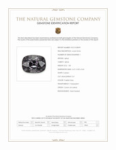 1.30 Ct. Purplish Grey Spinel from Ceylon (Sri Lanka) Scan Report