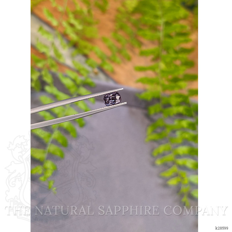1.30 Ct. Purplish Grey Spinel from Ceylon (Sri Lanka)