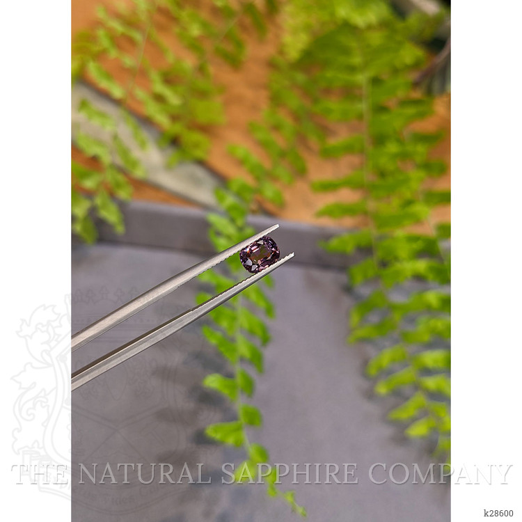 1.35 Ct. Purplish Grey Spinel from Burma (Myanmar)