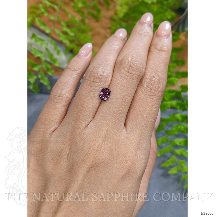 1.35 Ct. Purplish Grey Spinel from Burma (Myanmar)
