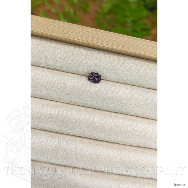 1.18 Ct. Purplish Grey Spinel from Burma (Myanmar)
