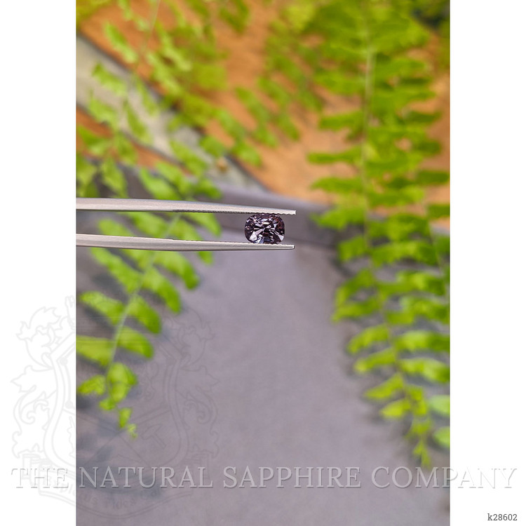 1.18 Ct. Purplish Grey Spinel from Burma (Myanmar)