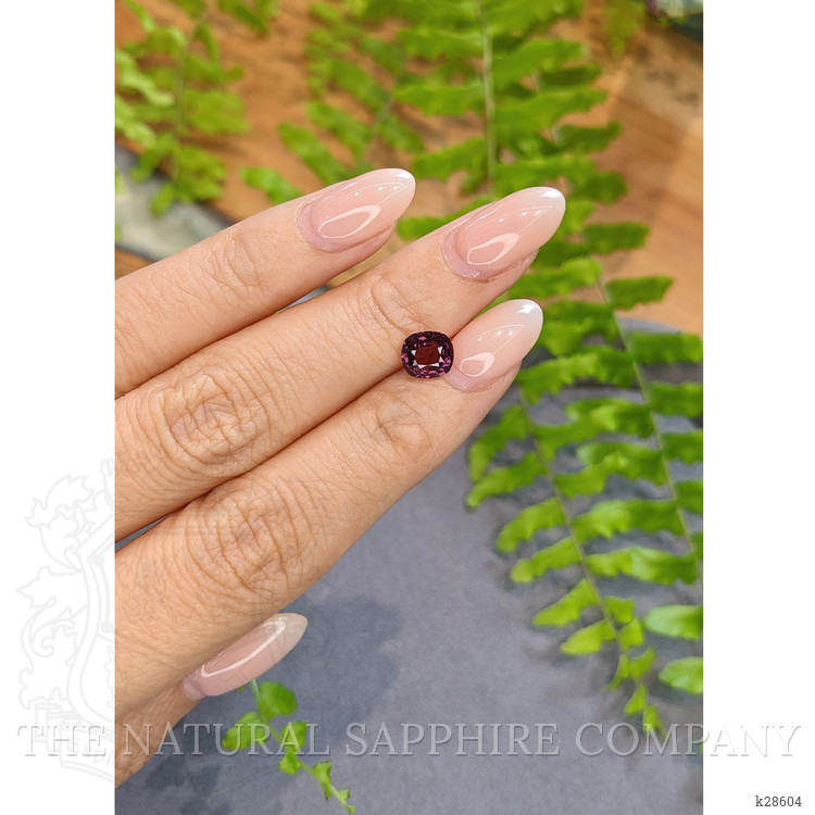 1.28 Ct. Pinkish Purple Spinel from Burma (Myanmar)