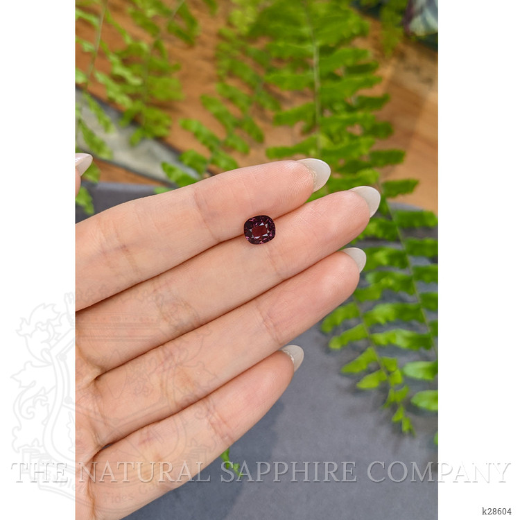 1.28 Ct. Pinkish Purple Spinel from Burma (Myanmar)