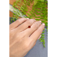 0.65 Ct. Madeira (Reddish Orange) Citrine from Brazil Life Style