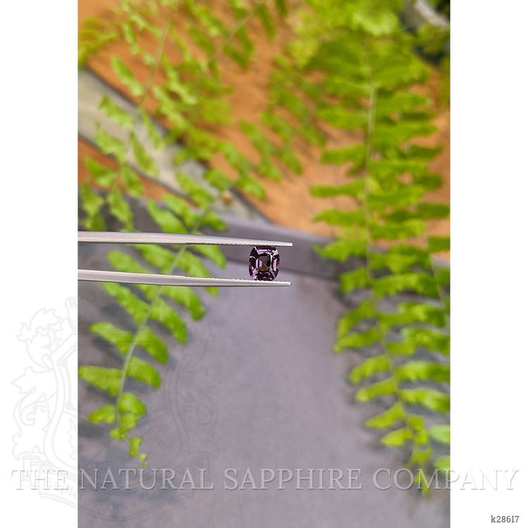 1.20 Ct. Purplish Grey Spinel from Burma (Myanmar)