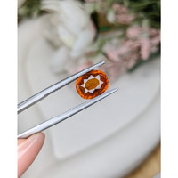 3.17 Ct. Orange Hessonite Garnet from Madagascar Life Style
