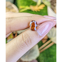 2.77 Ct. Orange Hessonite Garnet from Madagascar Life Style