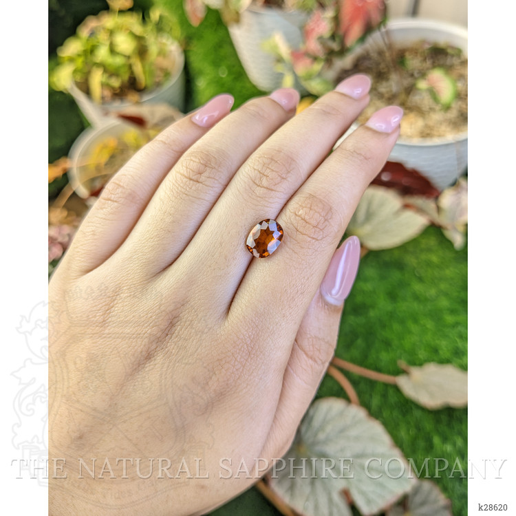 2.77 Ct. Orange Hessonite Garnet from Madagascar