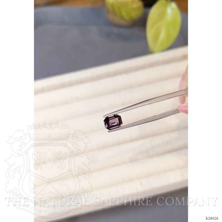 1.21 Ct. Purplish Grey Spinel from Burma (Myanmar)