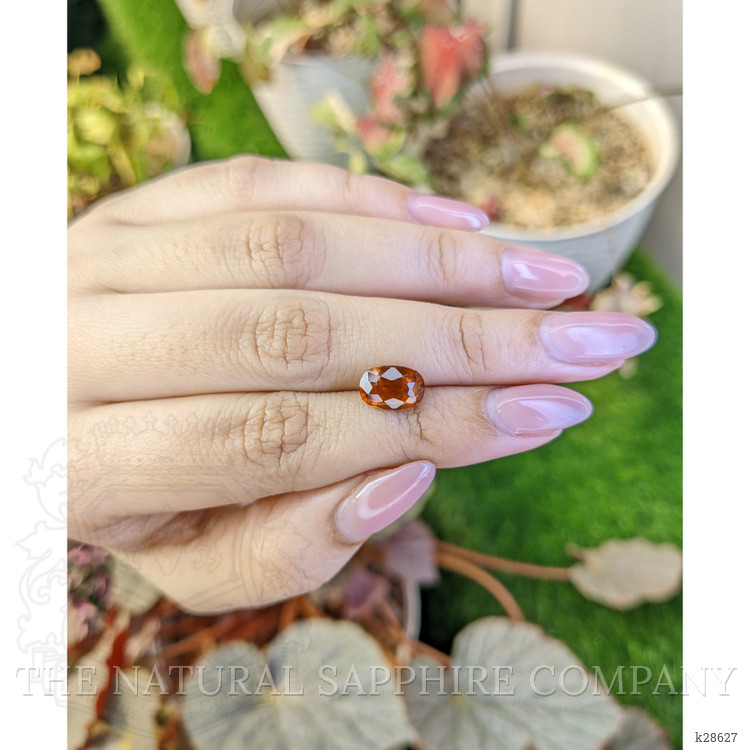 2.68 Ct. Orange Hessonite Garnet from Madagascar