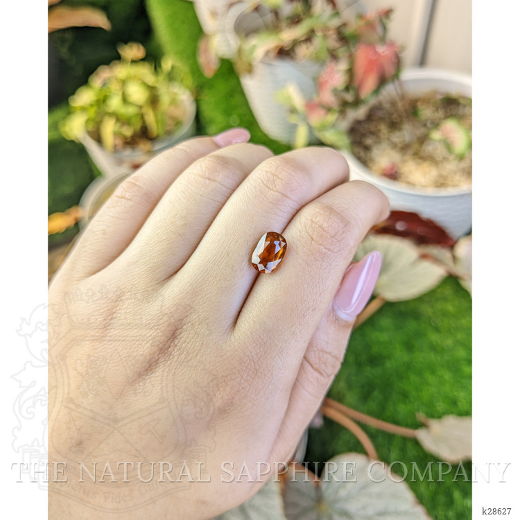 2.68 Ct. Orange Hessonite Garnet from Madagascar