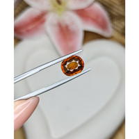 3.10 Ct. Orange Hessonite Garnet from Madagascar Life Style