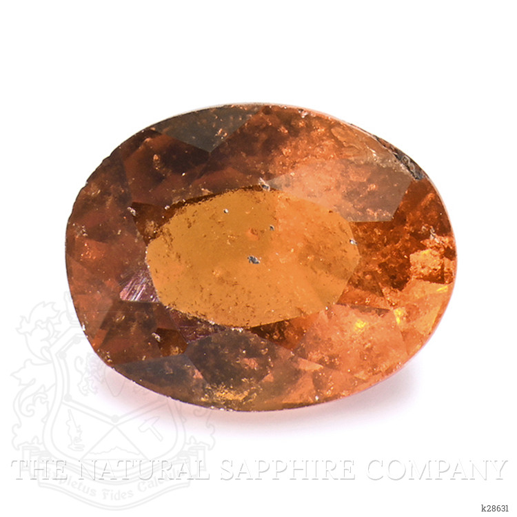 2.37 Ct. Orange Hessonite Garnet from Madagascar