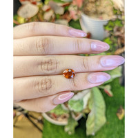 2.37 Ct. Orange Hessonite Garnet from Madagascar Life Style