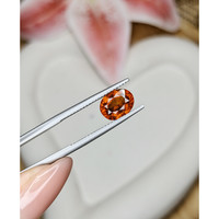2.37 Ct. Orange Hessonite Garnet from Madagascar Life Style