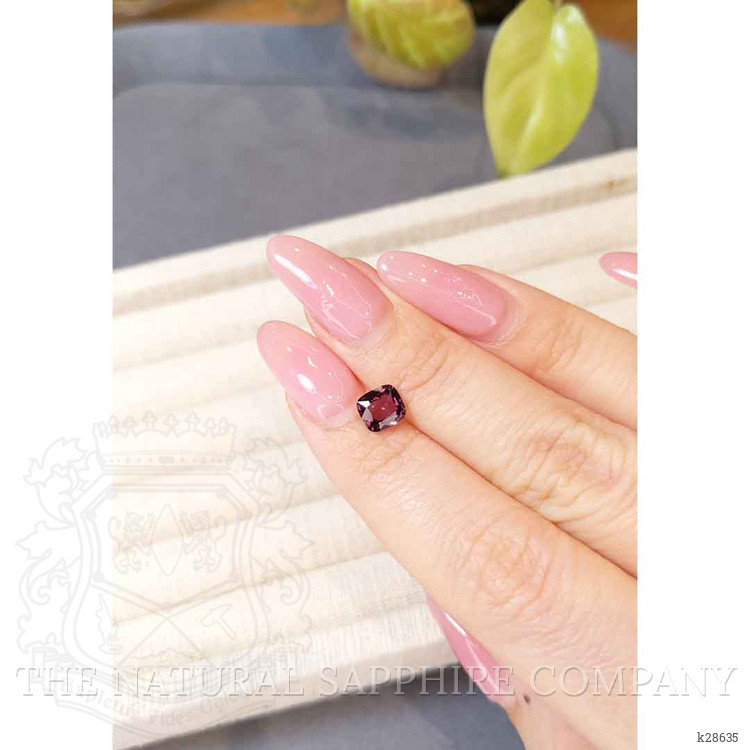 1.21 Ct. Pinkish Purple Spinel from Burma (Myanmar)