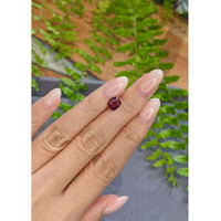 1.21 Ct. Purplish Red Spinel from Burma (Myanmar) Life Style