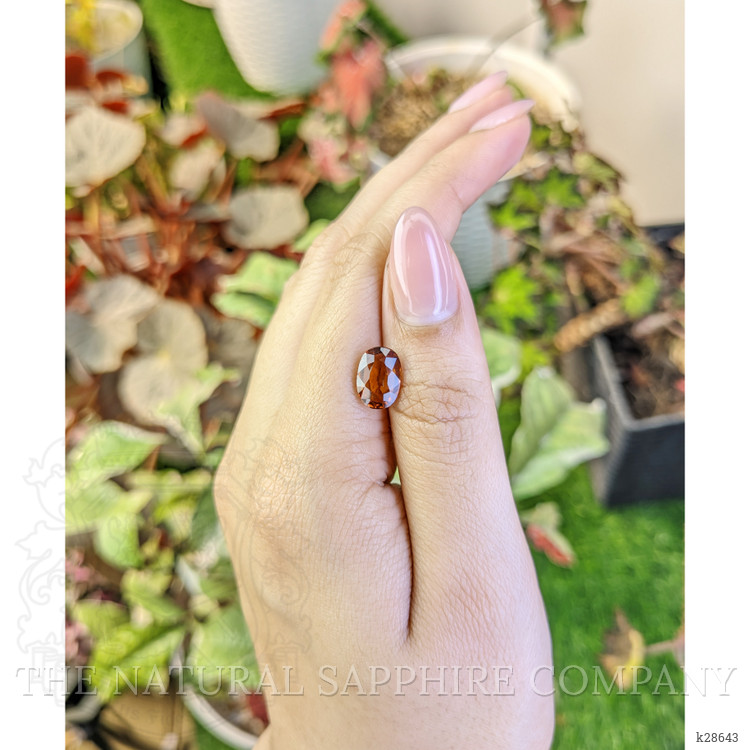 2.70 Ct. Orange Hessonite Garnet from Madagascar