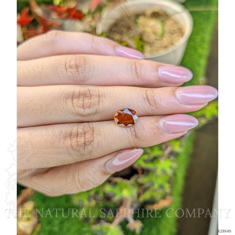 2.60 Ct. Orange Hessonite Garnet from Madagascar