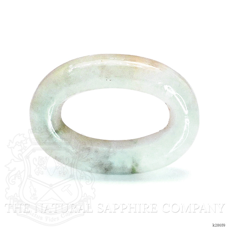 13.40 Ct. Bluish Green Jade from Burma (Myanmar)
