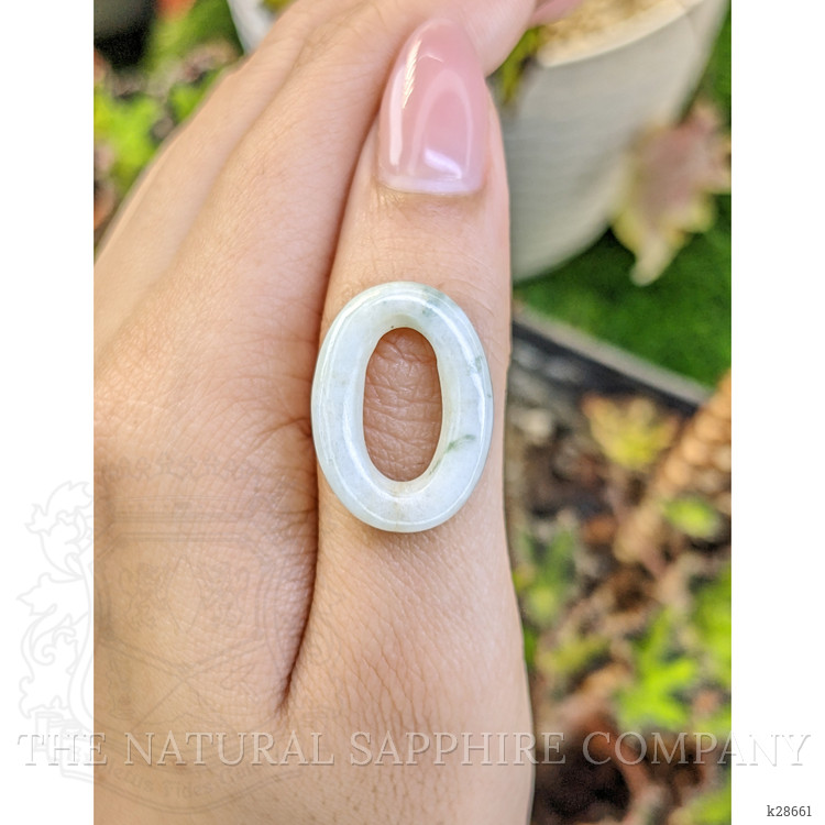 13.85 Ct. Green Jade from Burma (Myanmar)