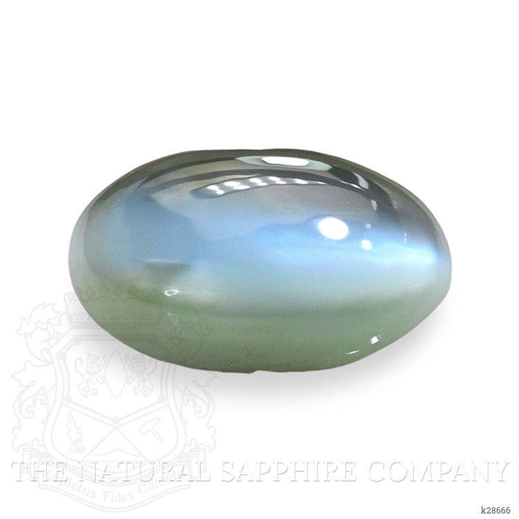 0.64 Ct. Green Cabochon Chrysoberyl from Ceylon (Sri Lanka)