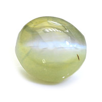 0.82 Ct. Yellowish Green Cabochon Chrysoberyl from Ceylon (Sri Lanka) Video