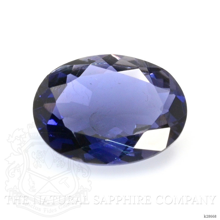 0.82 Ct. Purplish Blue Iolite from Ceylon (Sri Lanka)