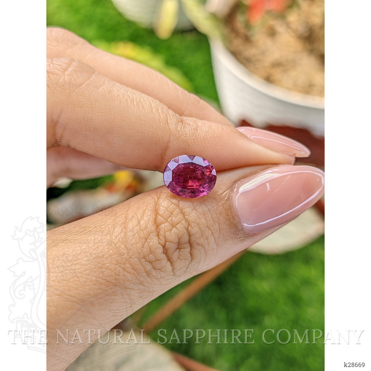 2.15 Ct. Pink Spinel from Ceylon (Sri Lanka)