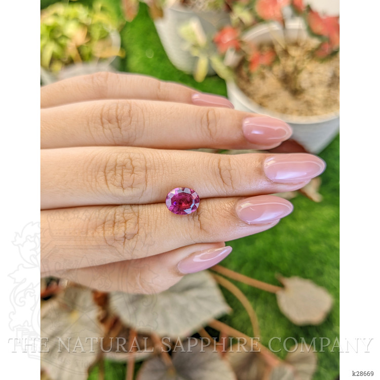 2.15 Ct. Pink Spinel from Ceylon (Sri Lanka)