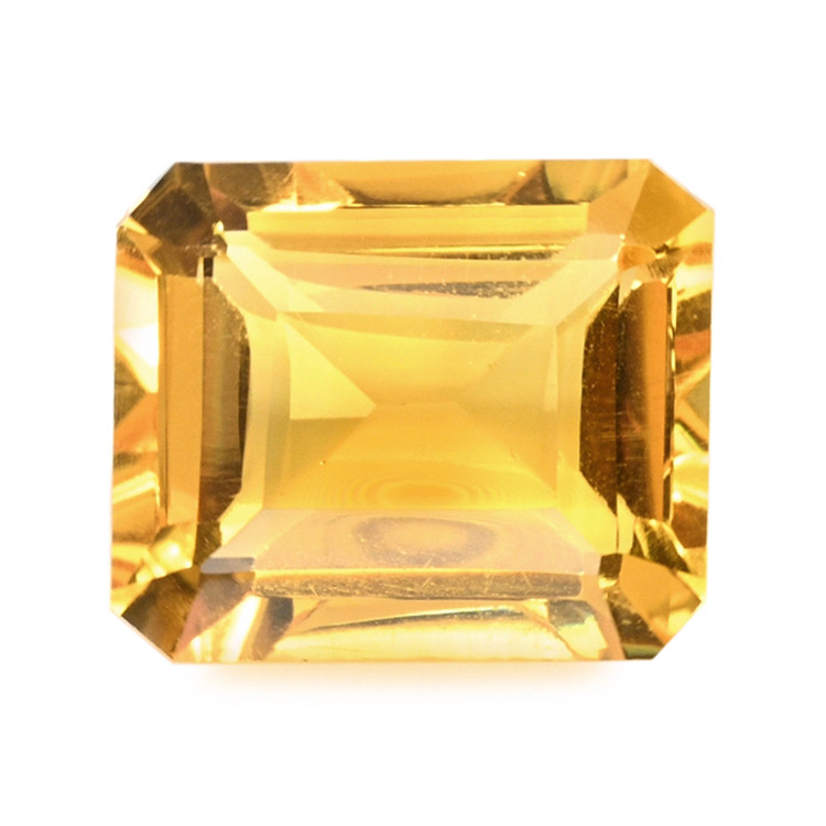 5.53 Ct. Orangish Yellow Citrine from Brazil