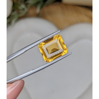 5.53 Ct. Orangish Yellow Citrine from Brazil Life Style