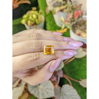 5.53 Ct. Orangish Yellow Citrine from Brazil Life Style