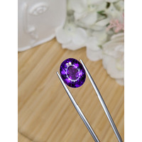 10.23 Ct. Purple Amethyst from Brazil Life Style