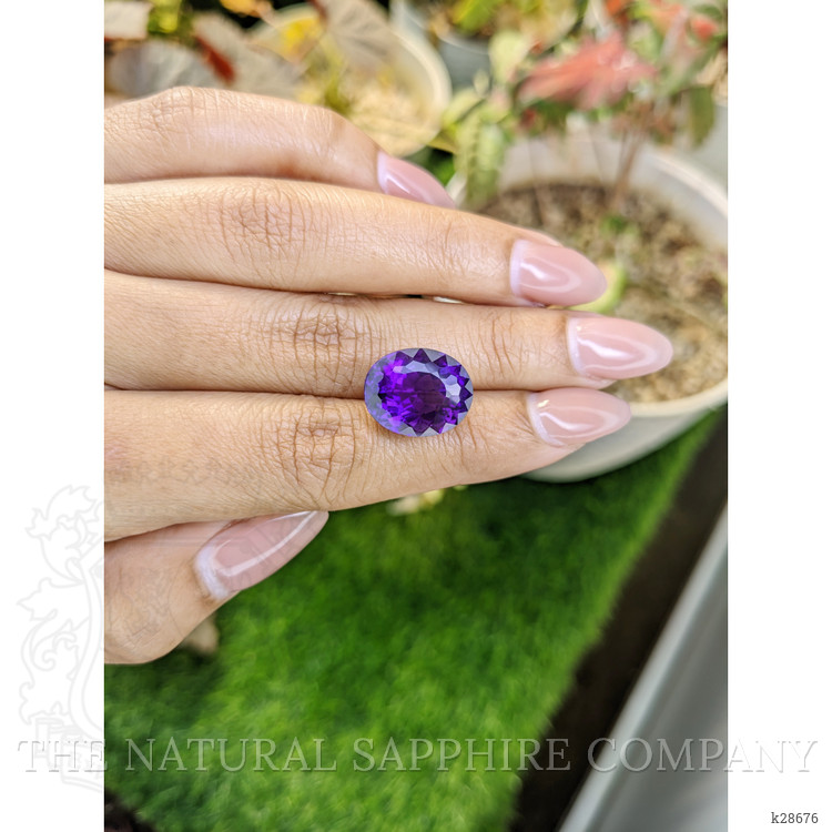 10.23 Ct. Purple Amethyst from Brazil