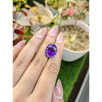 10.23 Ct. Purple Amethyst from Brazil Life Style