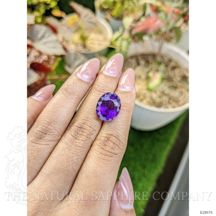 10.23 Ct. Purple Amethyst from Brazil