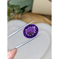 10.84 Ct. Purple Amethyst from Brazil Life Style